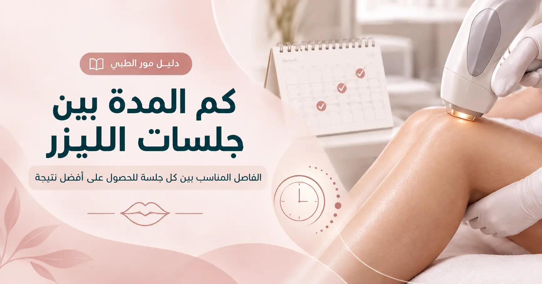 كم المدة بين جلسات الليزر